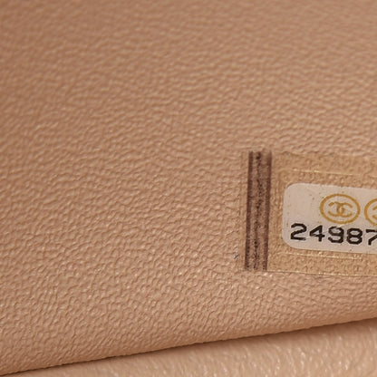 Chanel Lambskin Quilted Jumbo Double Flap Beige Clair 7 of 11