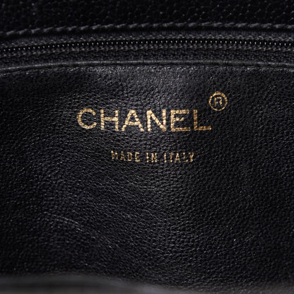 Chanel Caviar Quilted Shopping Tote Black 6 of 10