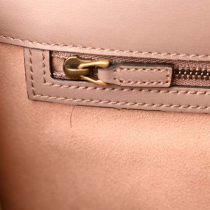 Gucci Calfskin Matelasse GG Marmont Clutch Porcelain Rose 8 of 9