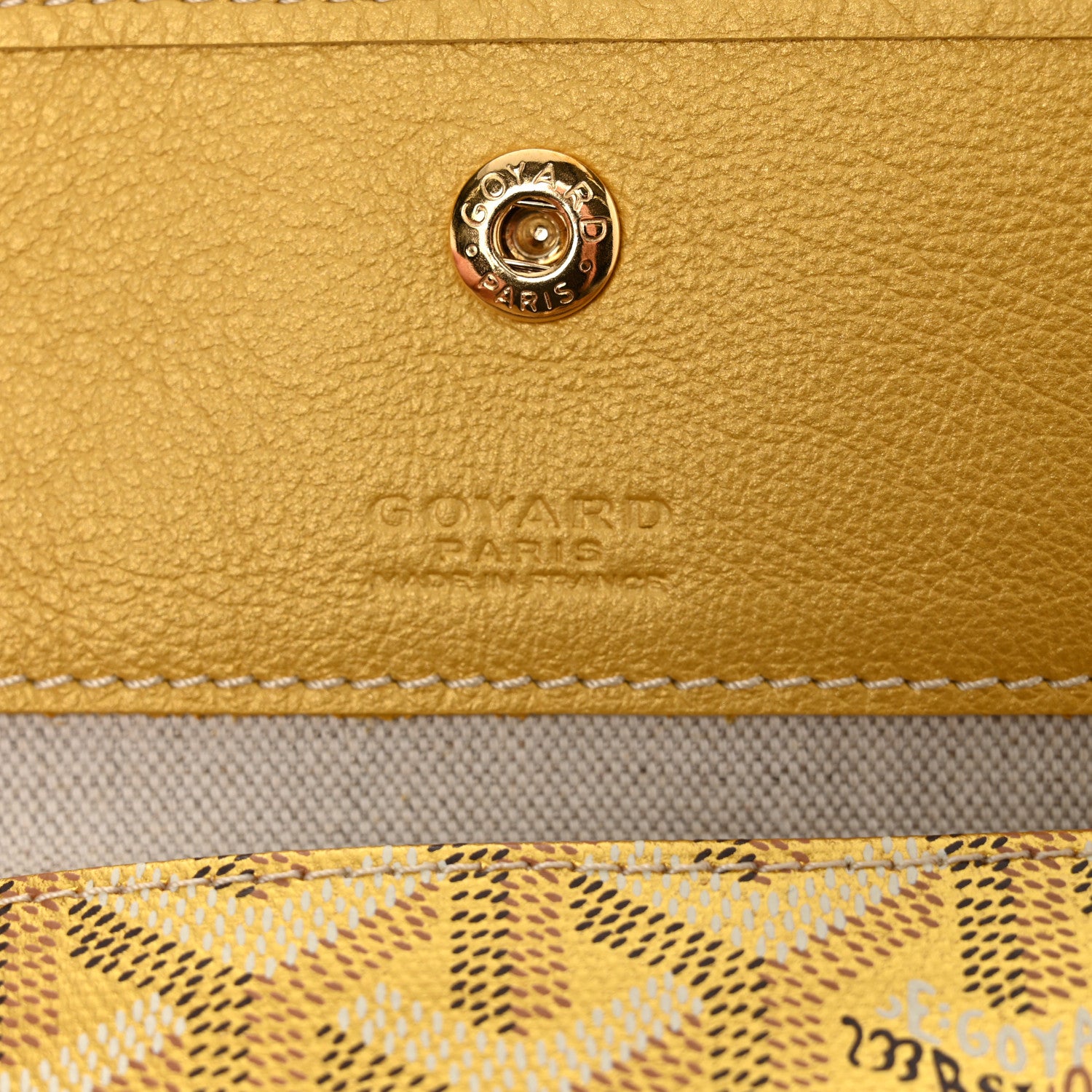 Goyard Goyardine Precious Metals Saint Louis PM Gold 7 of 10