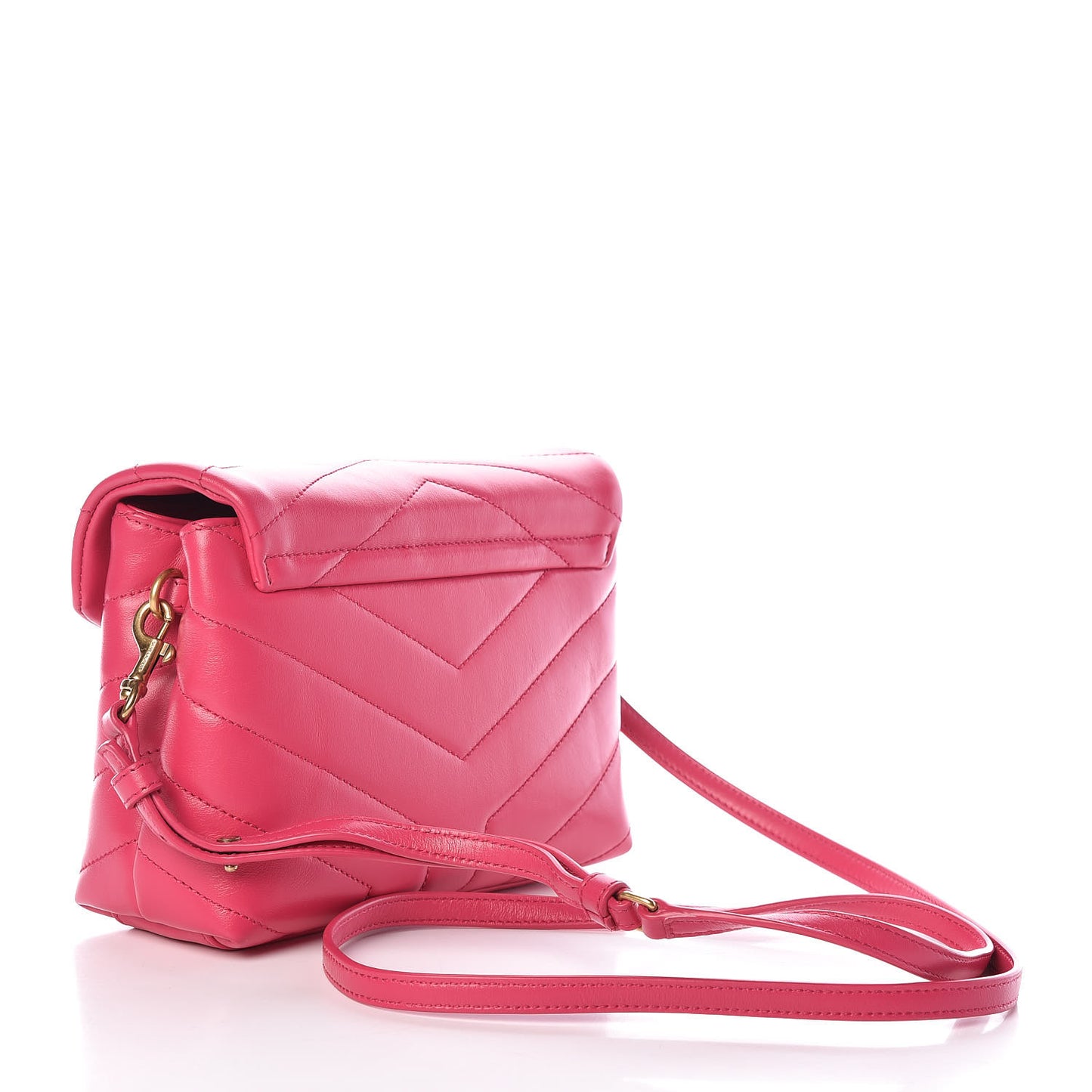 Calfskin Y Quilted Monogram Toy Loulou Crossbody Bag Freesia