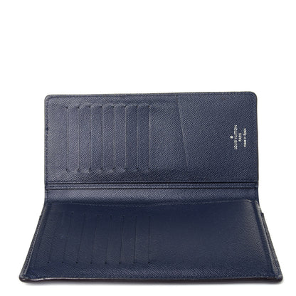 Louis Vuitton Epi Brazza Wallet Indigo 10 of 11