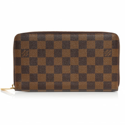 Louis Vuitton Damier Ebene Zippy Organizer Wallet 1 of 7