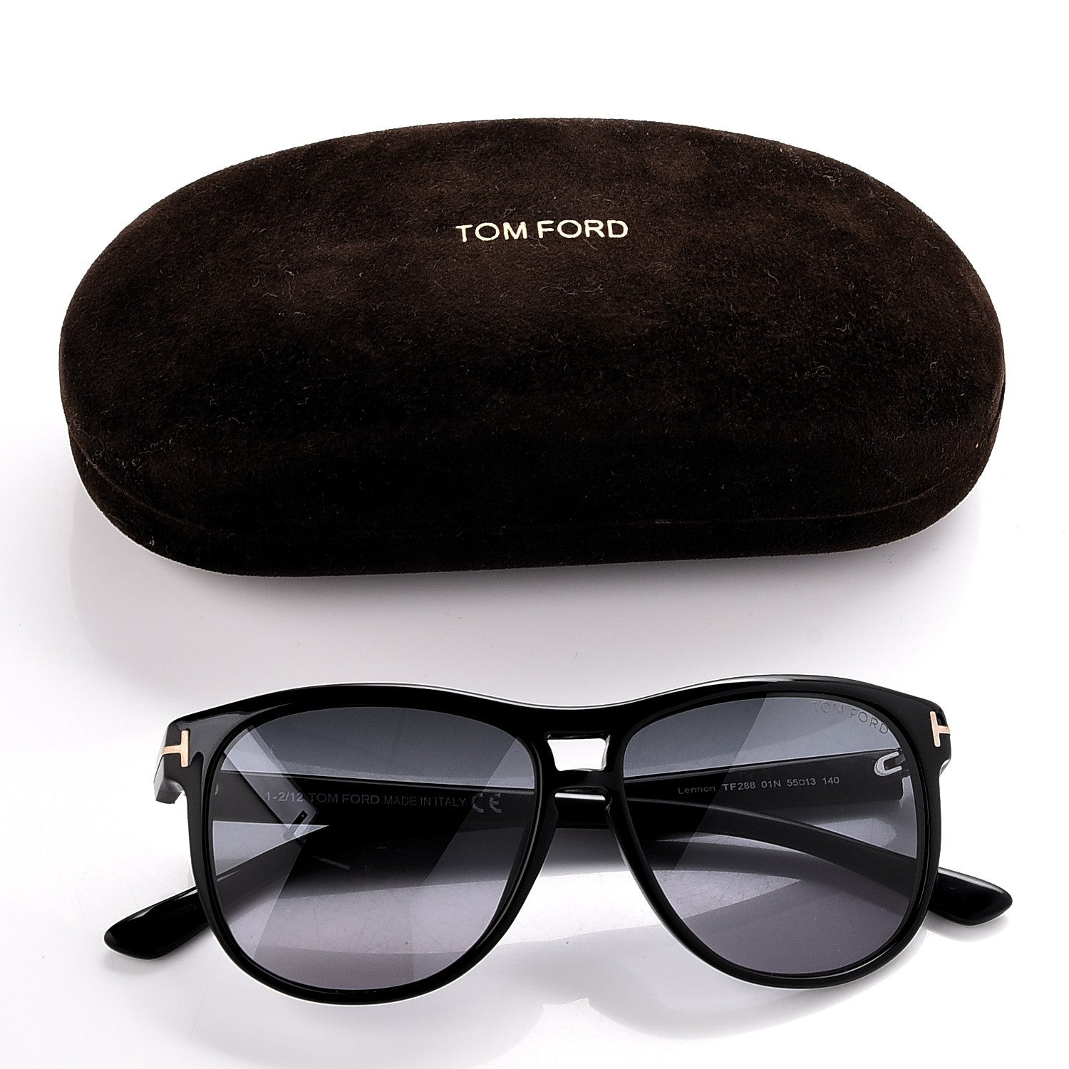 Tom Ford Lennon Sunglasses TF288 Black 8 of 8