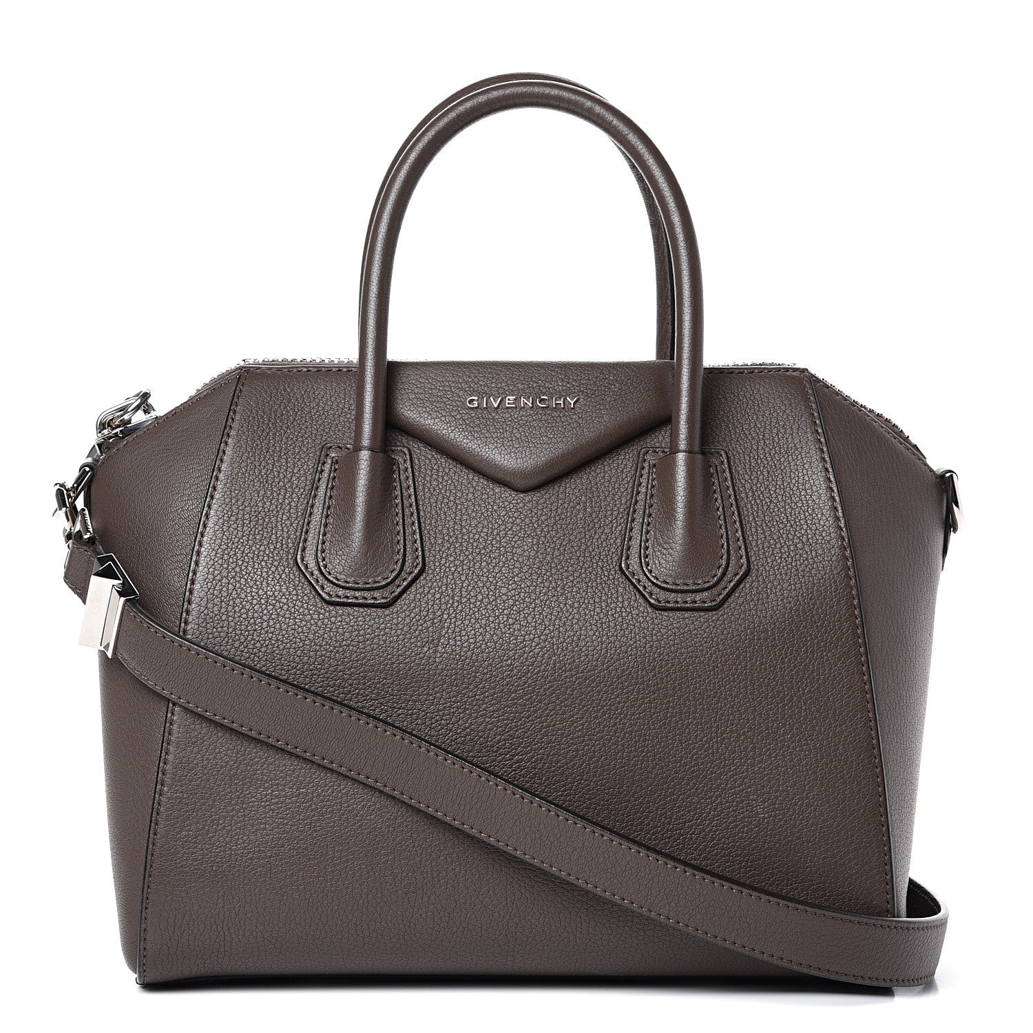 Givenchy Sugar Goatskin Small Antigona Heather Grey 1 of 11