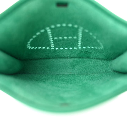 Hermes Taurillon Clemence Evelyne TPM Vert Vertigo 5 of 13