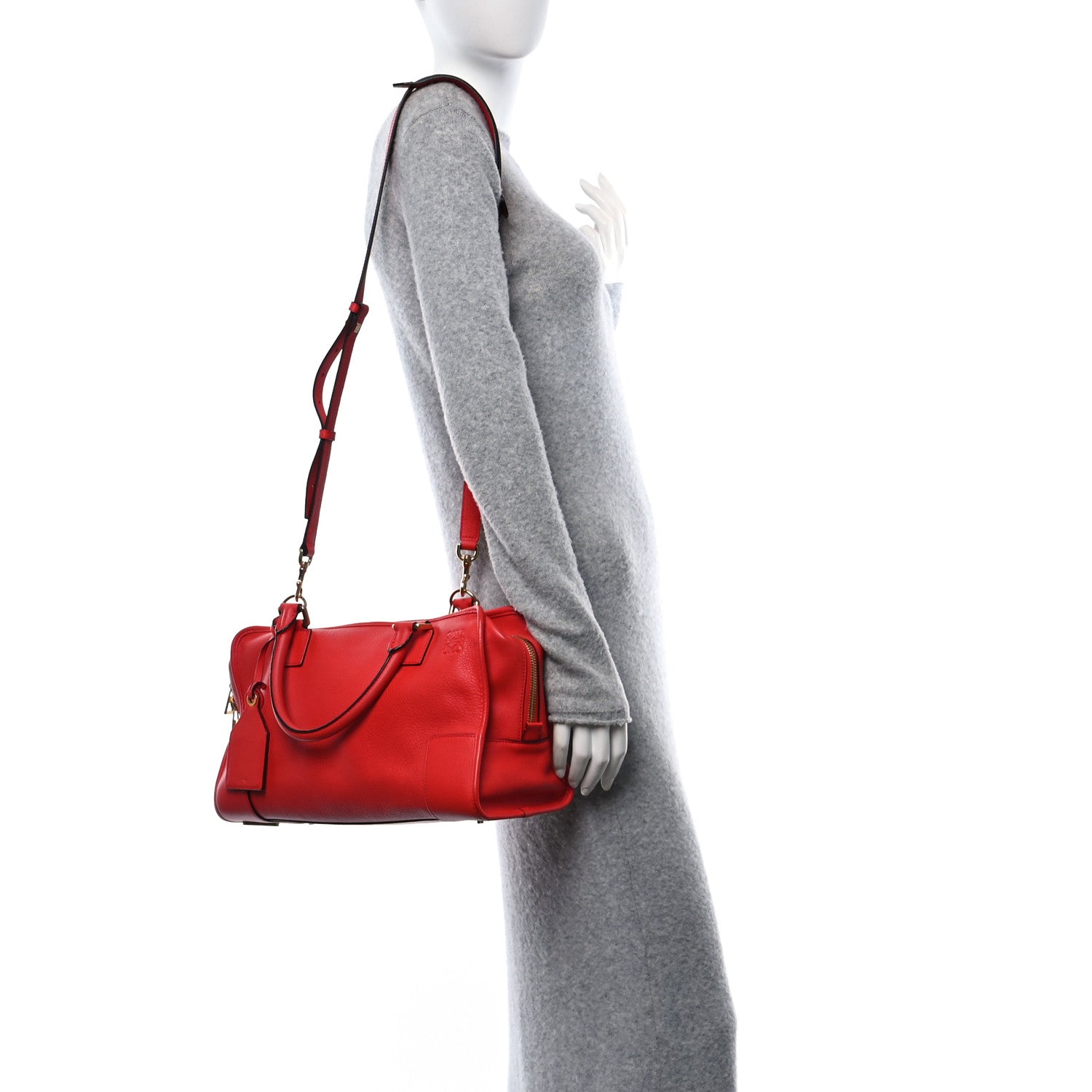 Loewe Calfskin Amazona Red 3 of 11