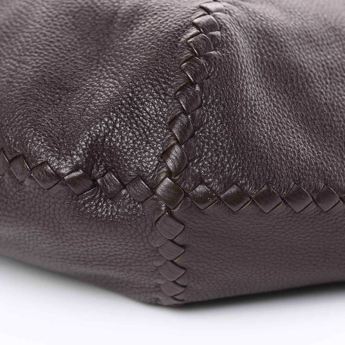 Cervo Deerskin Large Hobo Ebano