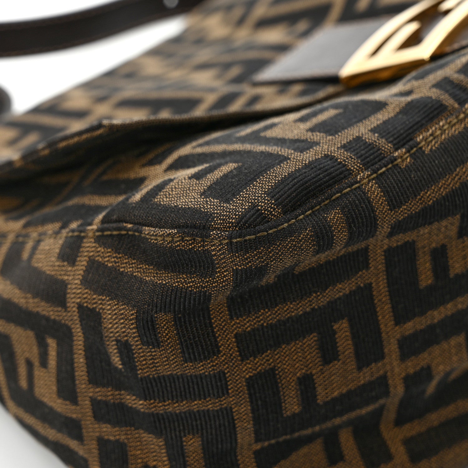 Fendi Zucca Mama Baguette Tobacco 9 of 10