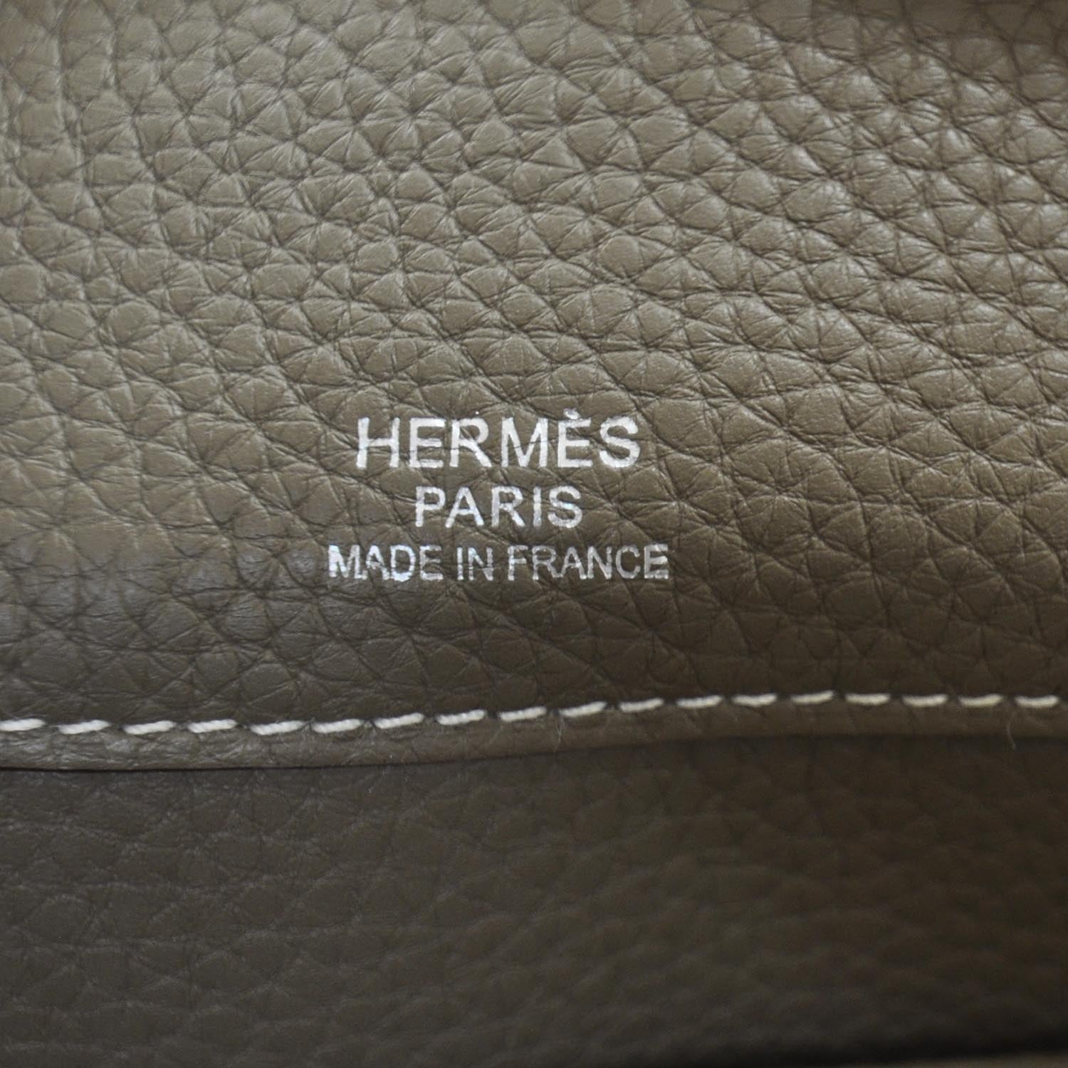Hermes Clemence Atlas 35 Etoupe 8 of 10