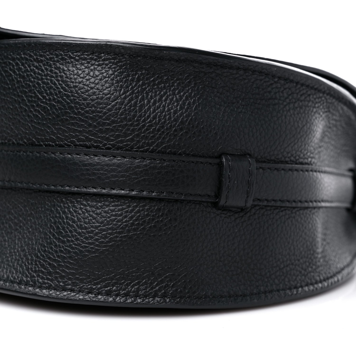 Chloe Calfskin Medium Marcie Round Crossbody Bag Black 8 of 11