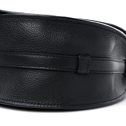 Chloe Calfskin Medium Marcie Round Crossbody Bag Black 8 of 11