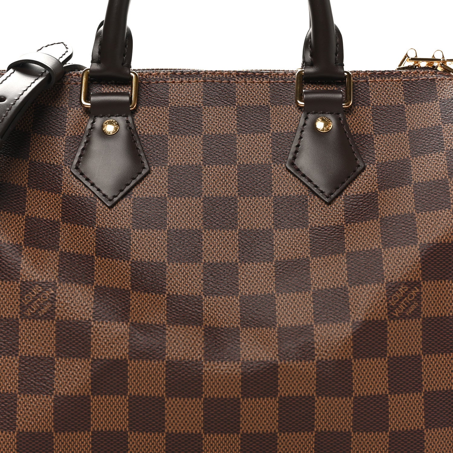 Louis Vuitton Damier Ebene Speedy Bandouliere 25 14 of 17