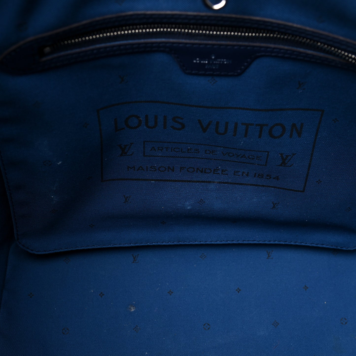 Monogram Escale Neverfull MM Blue