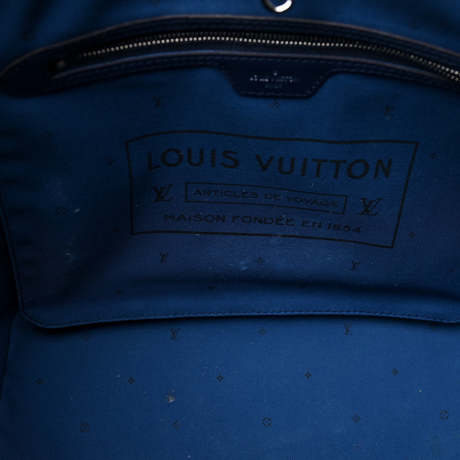 Louis Vuitton Monogram Escale Neverfull MM Blue 11 of 15