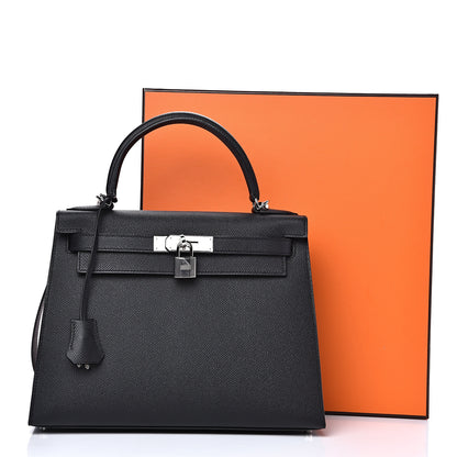 Hermes Epsom Kelly Sellier 28 Black 31 of 31