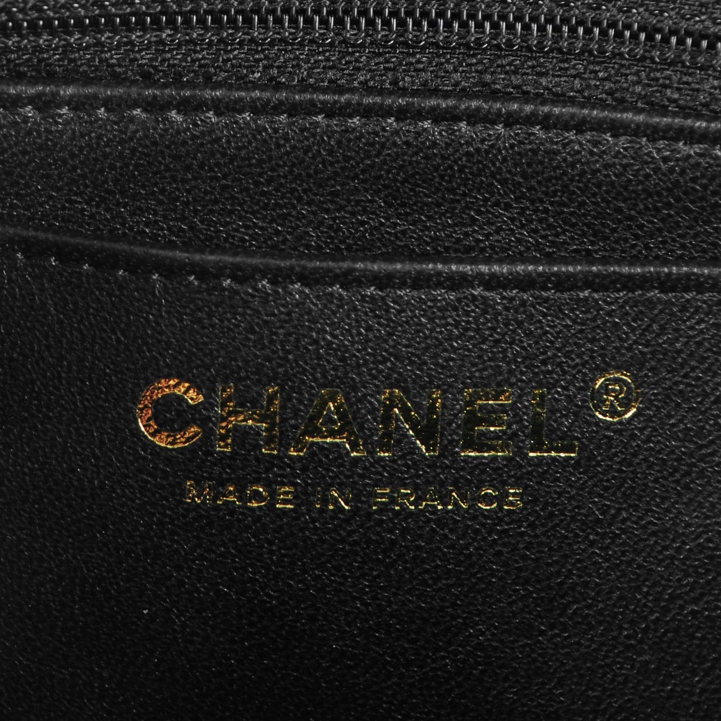 Caviar Quilted Mini Rectangular Flap Black