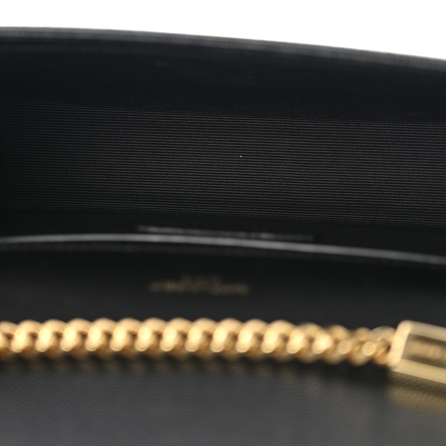 Saint Laurent Grain De Poudre Small Classic Monogram Kate Tassel Satchel Black 5 of 11