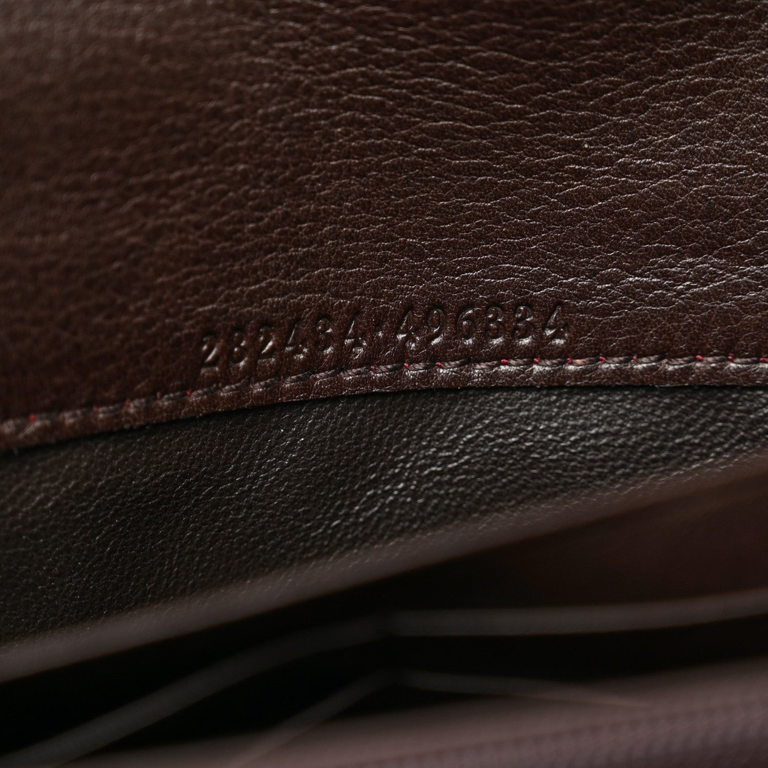 Gucci Guccissima Sukey Continental Wallet Chocolate 6 of 8