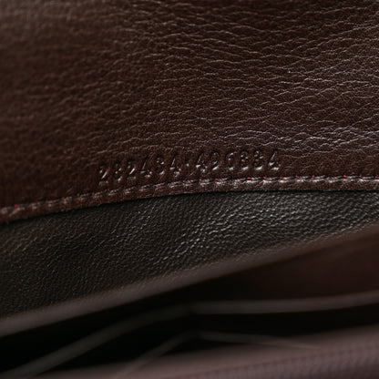 Gucci Guccissima Sukey Continental Wallet Chocolate 6 of 8