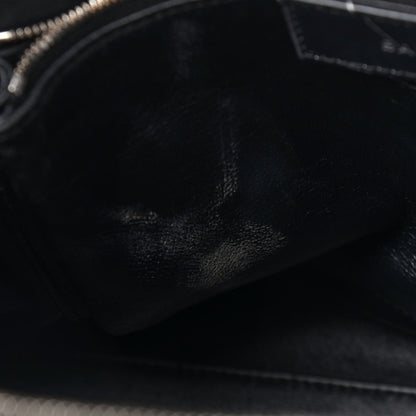 Balenciaga Calfskin Le Dix M Cartable Marble Shoulder Bag Black 5 of 5