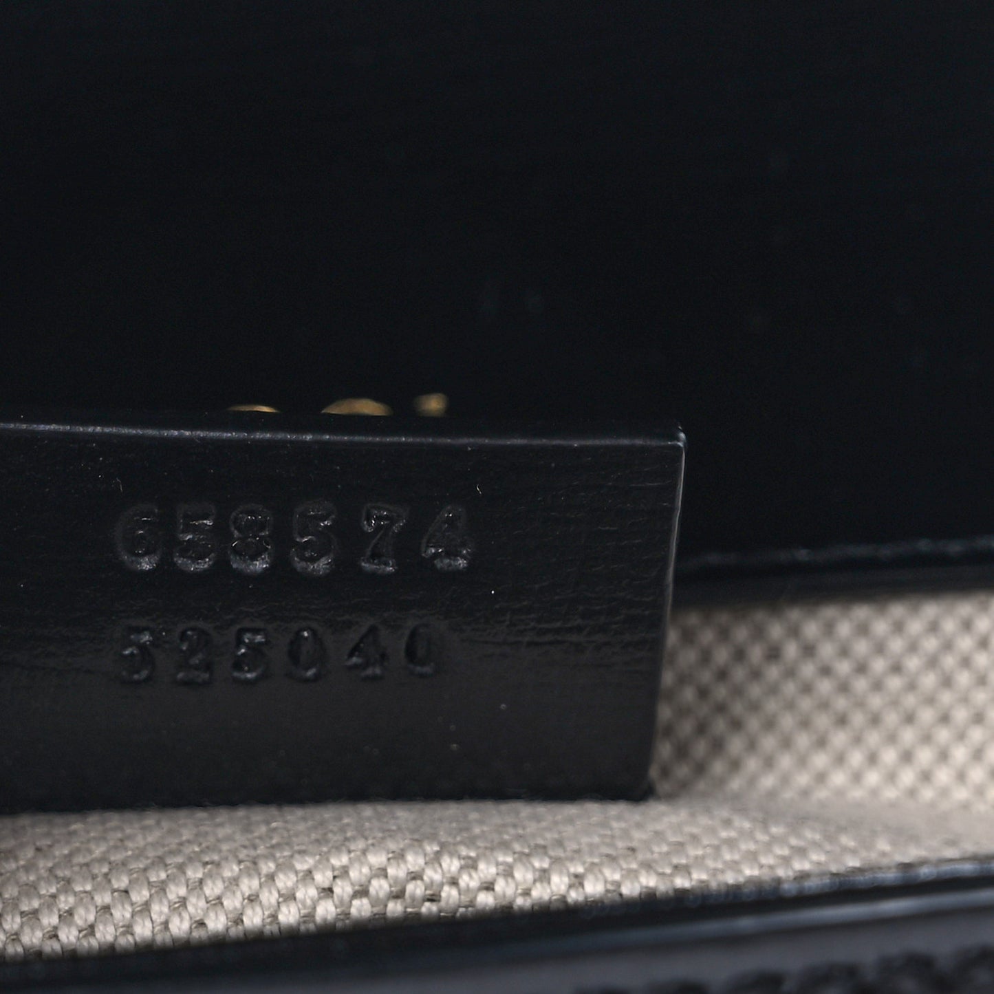 Azalea Calfskin Web Mini Horsebit 1955 Shoulder Bag Black