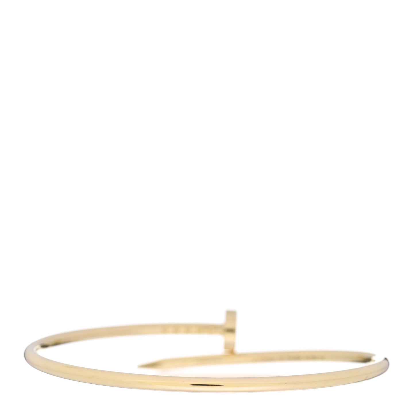 18K Yellow Gold Small Juste Un Clou Bracelet 16