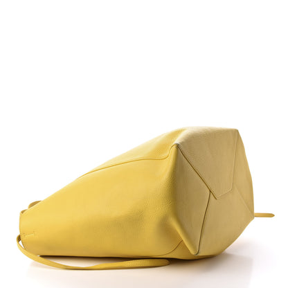 Celine Soft Grained Calfskin Small Belt Cabas Phantom Sunflower 5 of 11