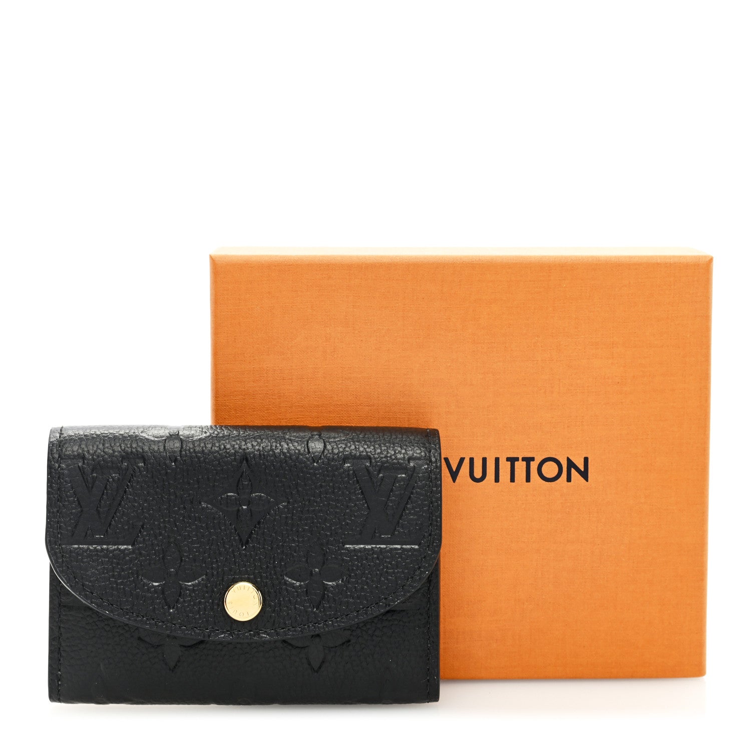 Louis Vuitton Empreinte Rosalie Coin Purse Black 7 of 7