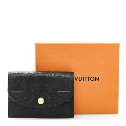 Louis Vuitton Empreinte Rosalie Coin Purse Black 7 of 7