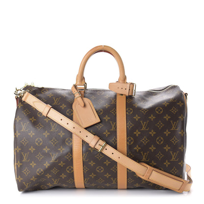 Louis Vuitton Monogram Keepall Bandouliere 45 1 of 9
