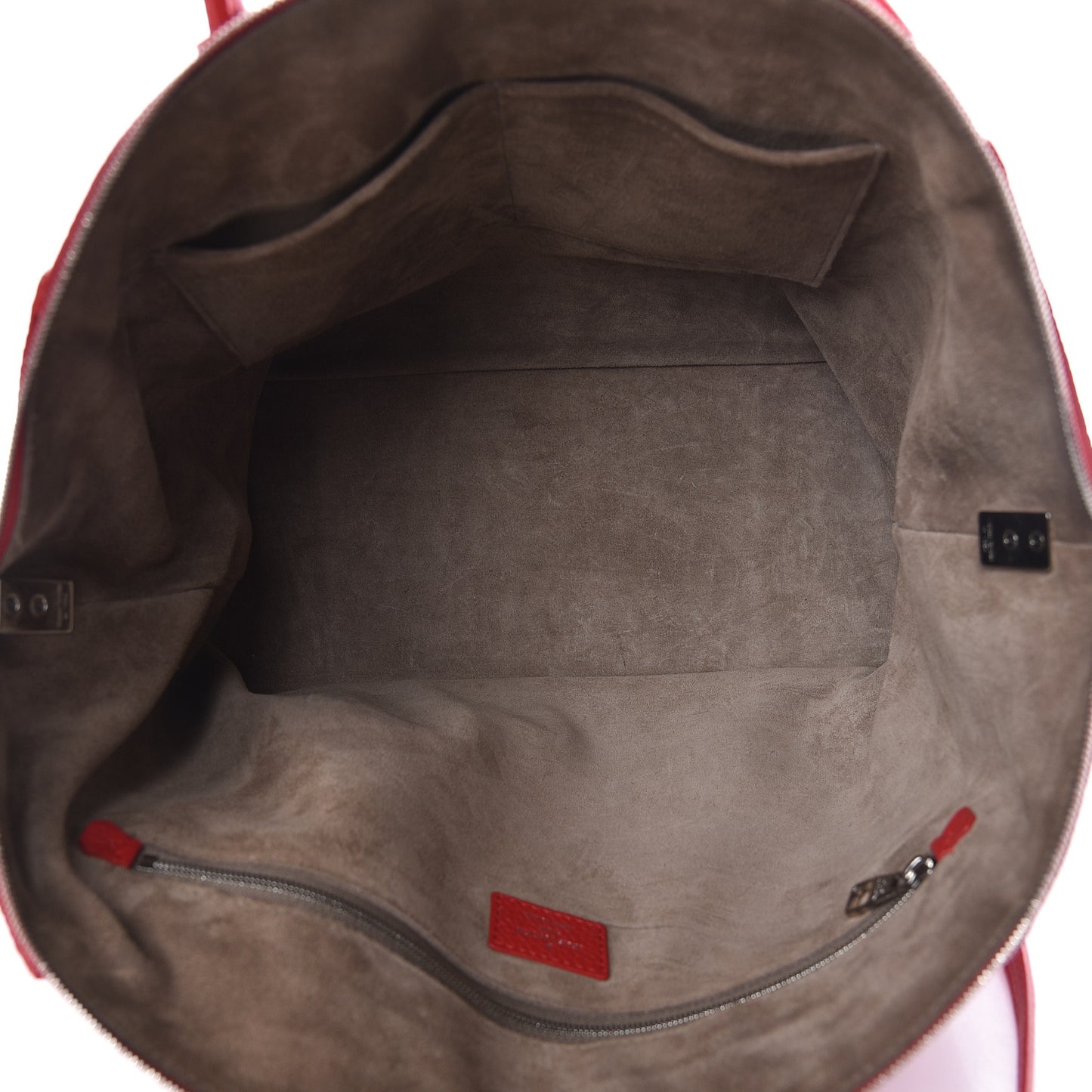 Cuir Taurillon Soft Lockit MM Rubis