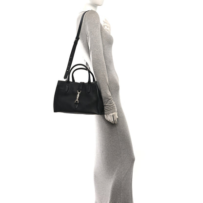 Gucci Soft Calfskin Small Jackie Top Handle Bag Black 2 of 11