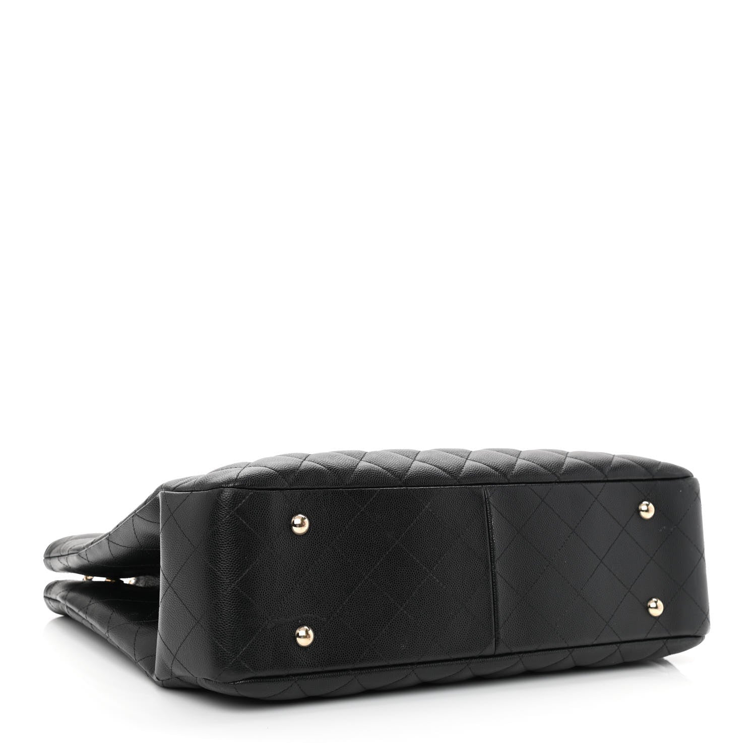 Chanel Caviar Quilted Large Shopping Tote Black 4 of 10