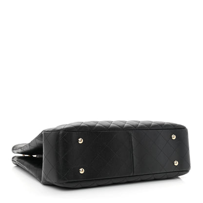 Chanel Caviar Quilted Large Shopping Tote Black 4 of 10