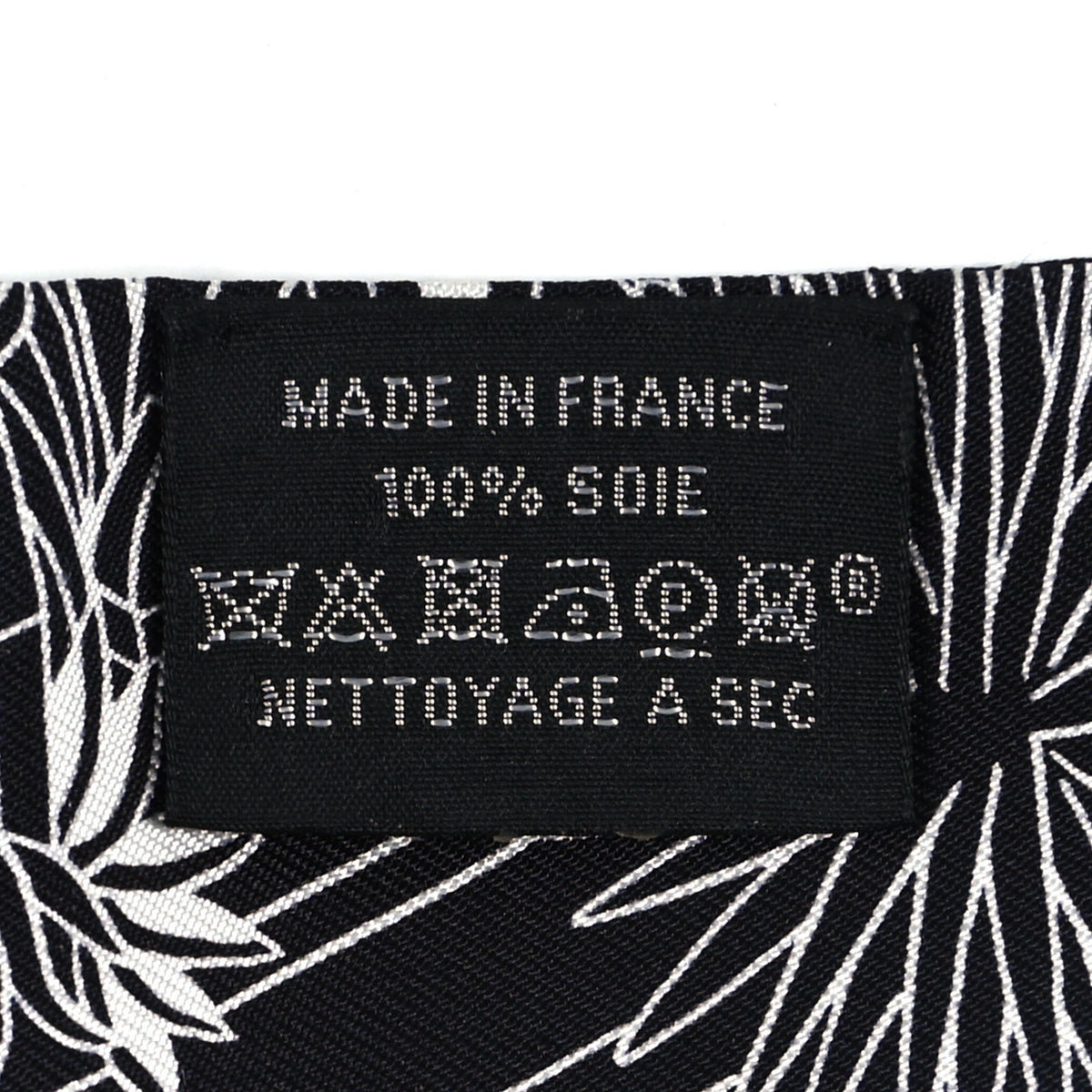 Silk Animapolis Twilly Black White