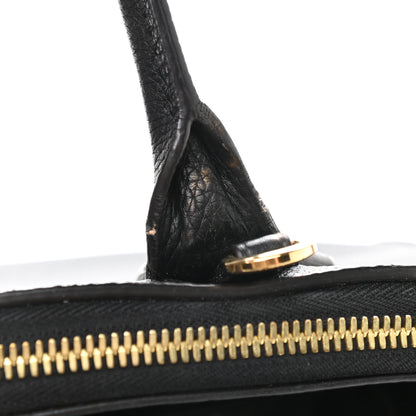 Louis Vuitton Calfskin City Steamer MM Black 11 of 16