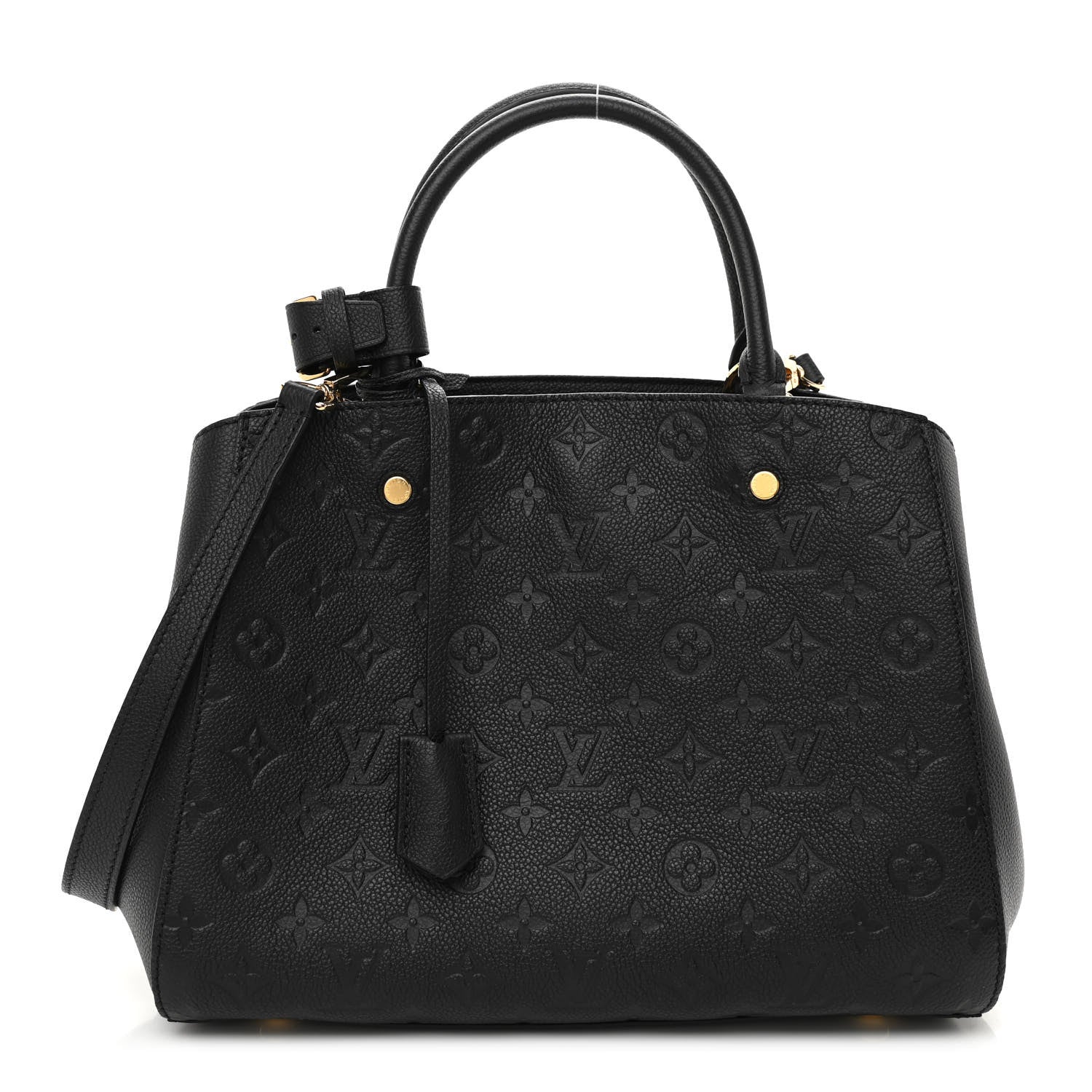 Louis Vuitton Empreinte Montaigne MM Black 1 of 7