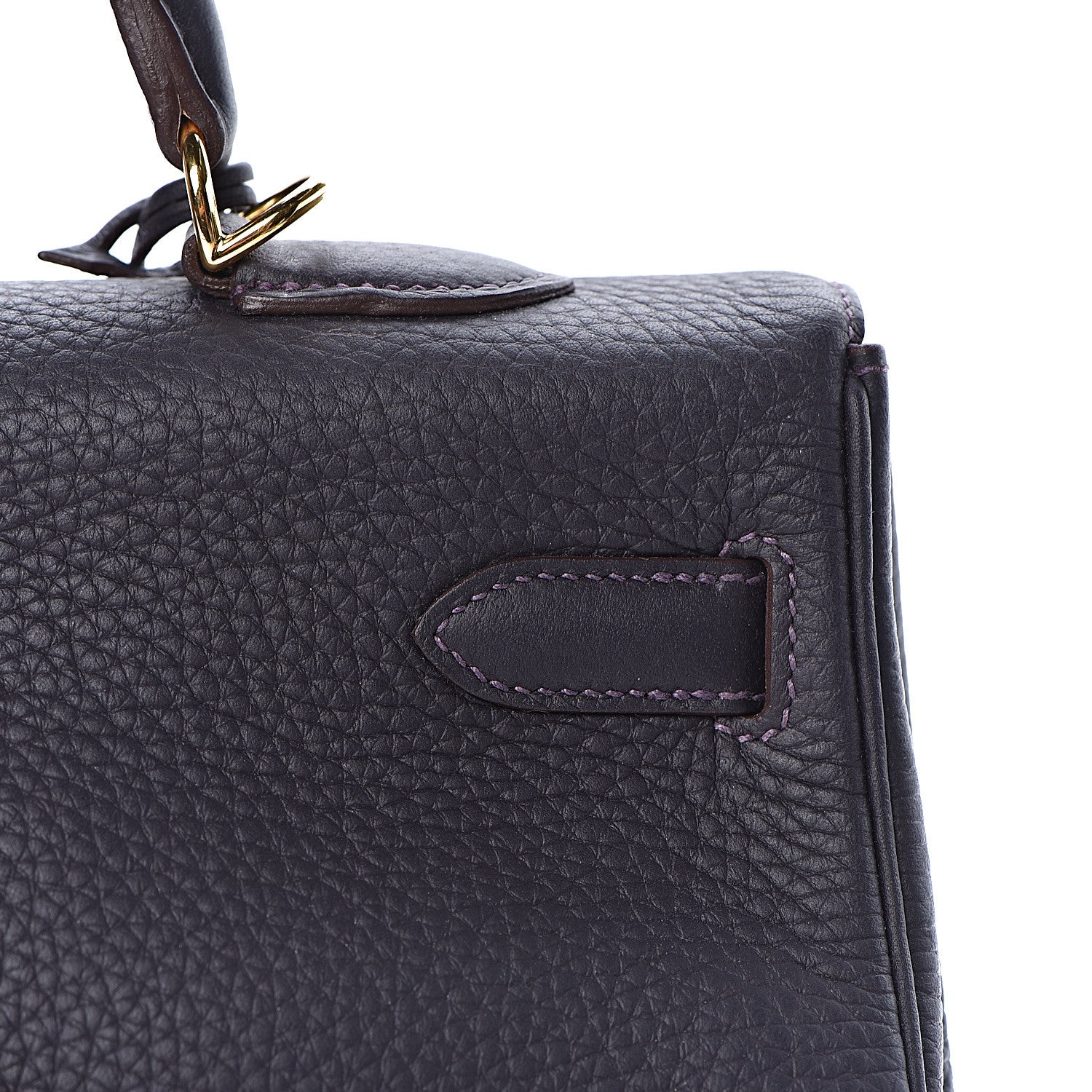Hermes Taurillon Clemence Kelly Retourne 35 Raisin 13 of 46