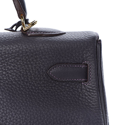 Hermes Taurillon Clemence Kelly Retourne 35 Raisin 13 of 46