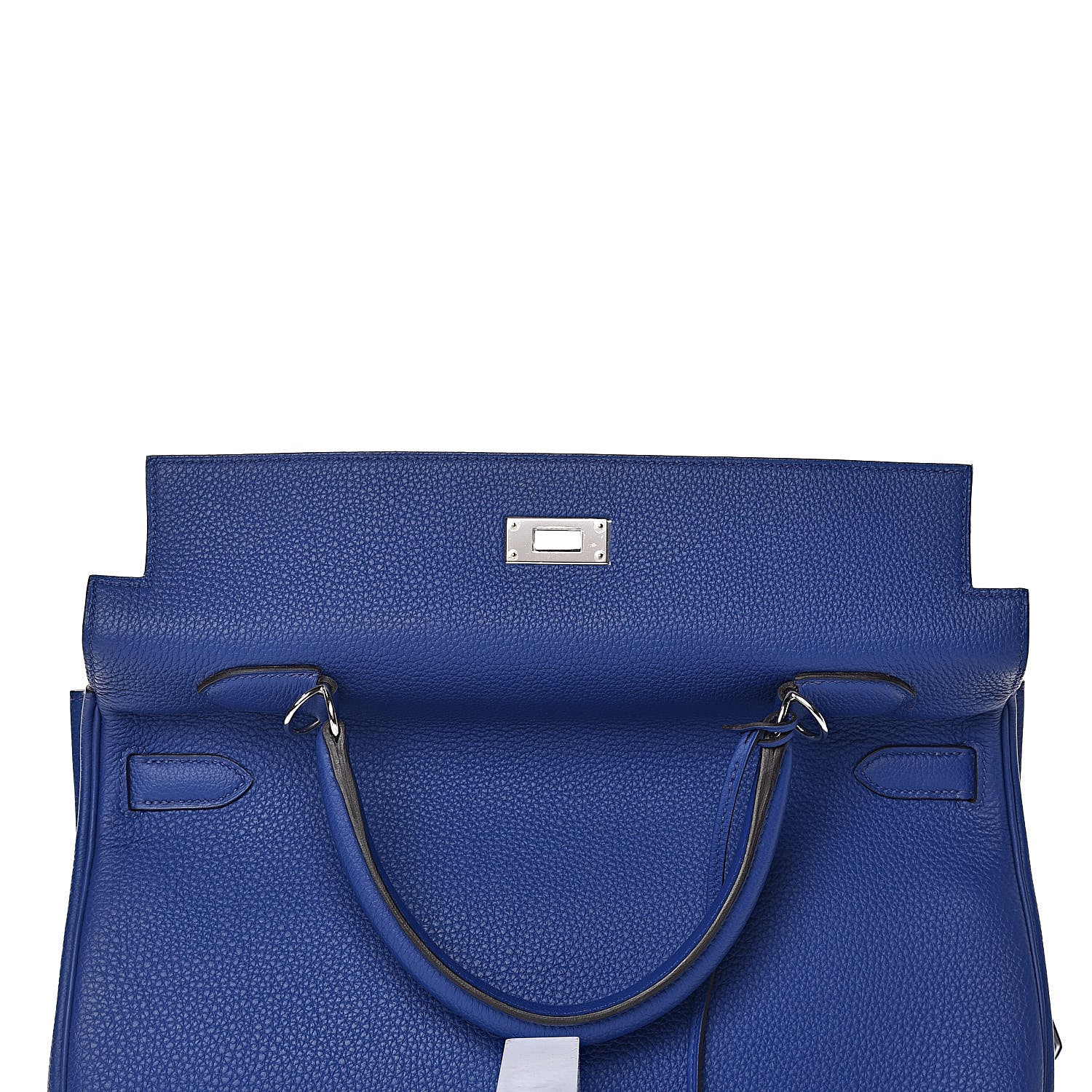 Hermes Togo Kelly Retourne 35 Bleu Electrique 17 of 42