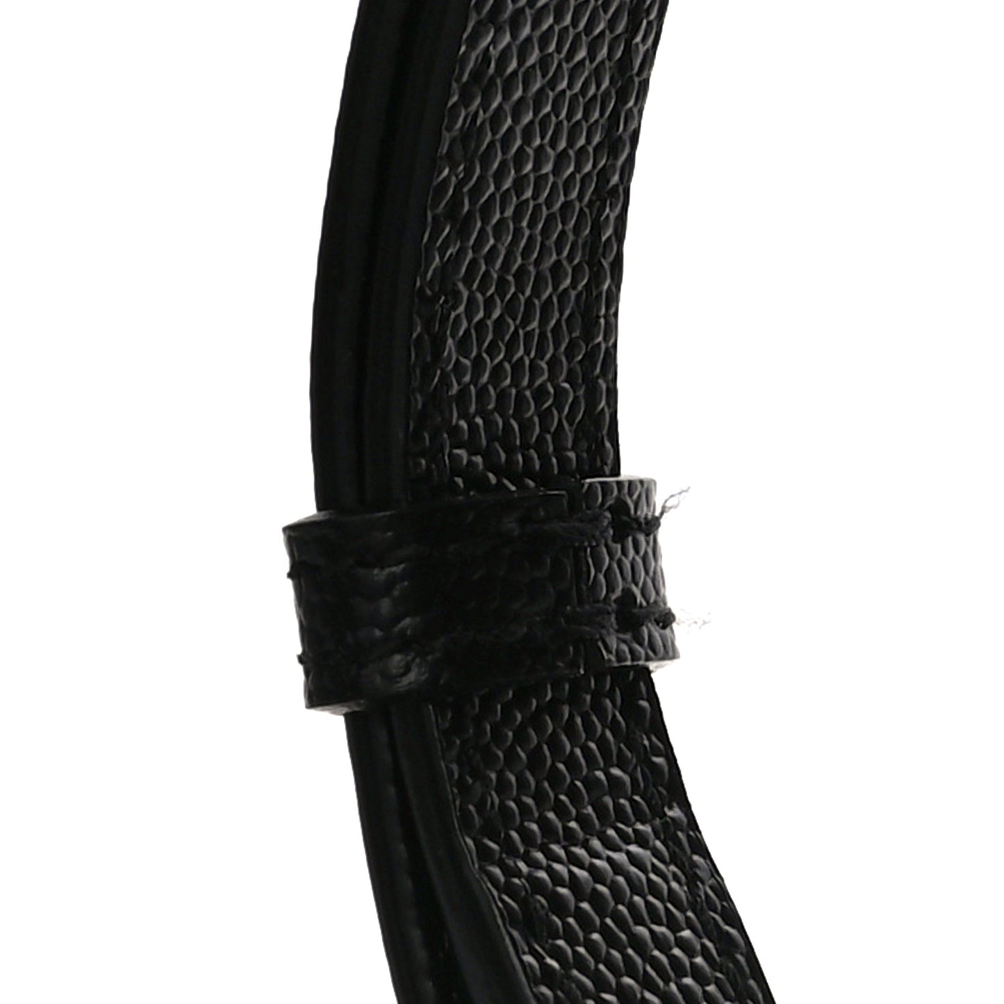 Grained Calfskin Nano Sac De Jour Black