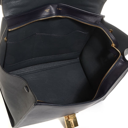 Celine Smooth Calfskin Medium Tri-Color Trapeze Anthracite 6 of 9