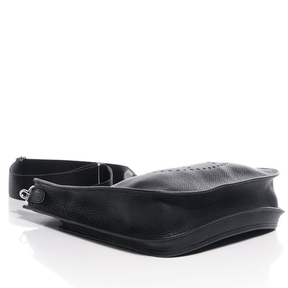 Hermes Taurillon Clemence Evelyne III GM Black 8 of 15
