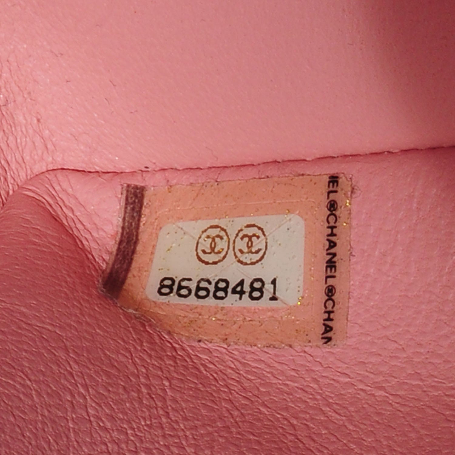 Chanel Lambskin East West Chocolate Bar Flap Pink 6 of 7