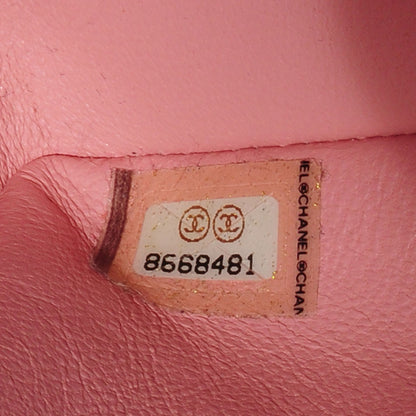 Chanel Lambskin East West Chocolate Bar Flap Pink 6 of 7
