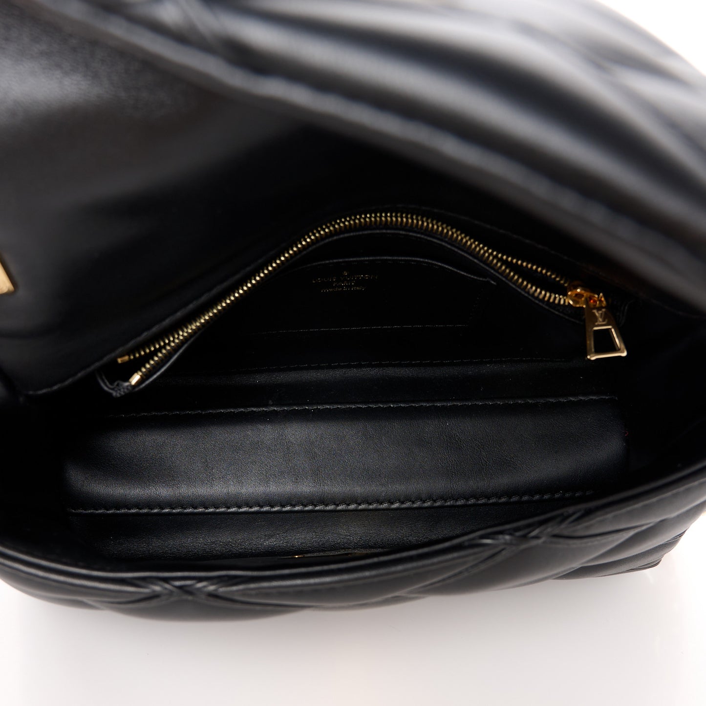 Lambskin Malletage Top Handle GO-14 MM Black
