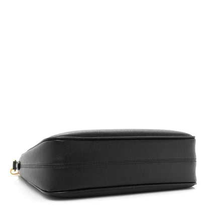 Prada Saffiano Lux Re-Edition 2005 Shoulder Bag Black 4 of 12