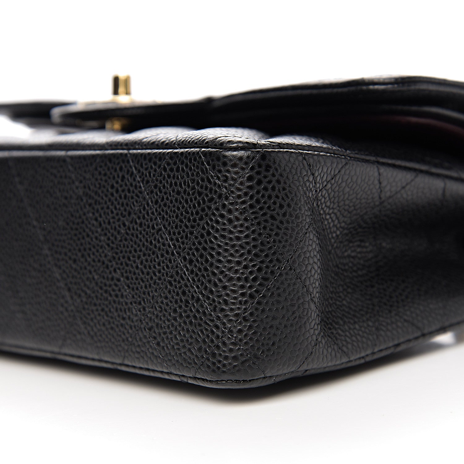 Chanel Caviar Quilted Small Double Flap Black 10 of 12