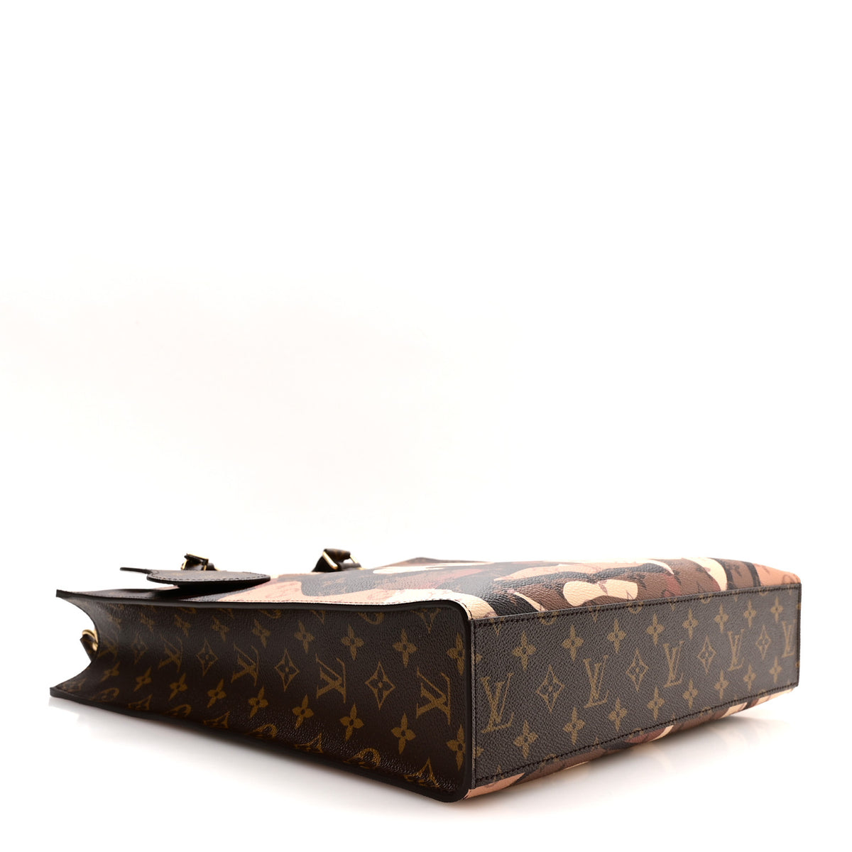 Louis Vuitton Monogram Portrait Sac Plat Brown 6 of 17